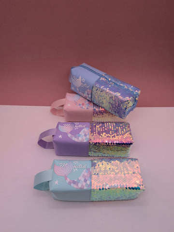 SPARKLE SEQUIN MERMAID PENCIL ORGANIZERS