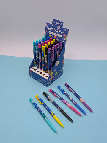 YALONG SOFT INK PEN 3PCS SET
