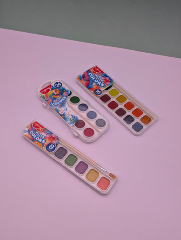YALONG WATER-COLOUR PAINTS SET 8/16/24 COLOURS