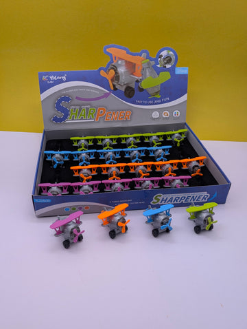 YALONG TOY AIRPLANE PENCIL SHARPENERS
