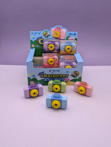 YALONG QUALITY CAMERA SHARPENER + ERASER