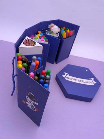 INSPIRE CHILDREN ART & STATIONARY SET