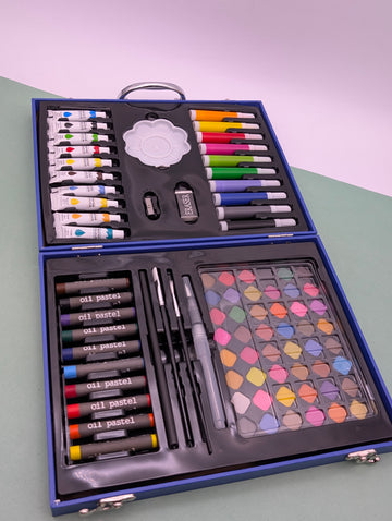 SPACE PARTY ART COLOURING SET 85PCS