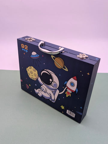 SPACE-MNA PRINTED COLOURING STES 92PCS