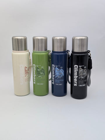 GRADIENT CLIMBERS FLASK BOTTLES WITH STRAPS