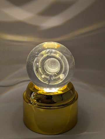 CELESTIAL CRYSTAL BALL LAMPS