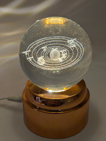 CRYSTAL BALL LED LAMP