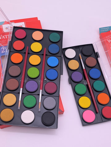 YALONG WATER COLOUR 12/21 PCS