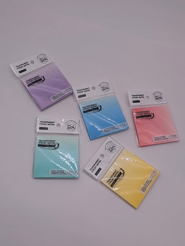 YALONG TRANSPARENT STICKY NOTES