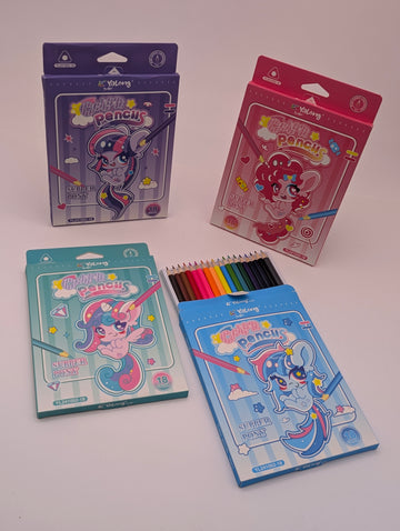 YALONG LITTLE PONY COLOPUR PENCIL 18PCS