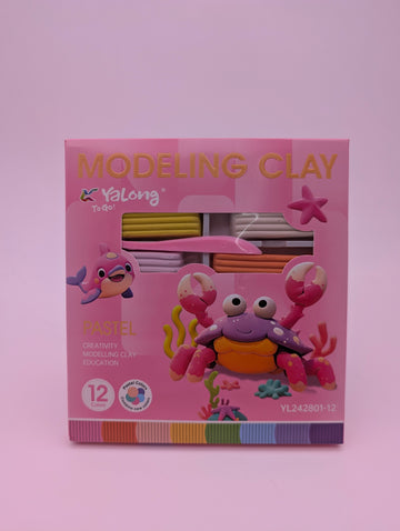 YALONG MODELING CLAY 12PCS