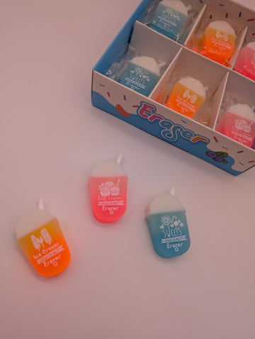 YALONG ICREAM SHAPE MULTICOLOUR ERASER
