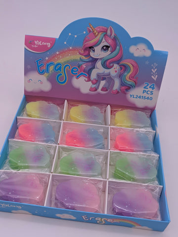 YALONG MULTICOLOUR CLOUD SHAPE ERASER