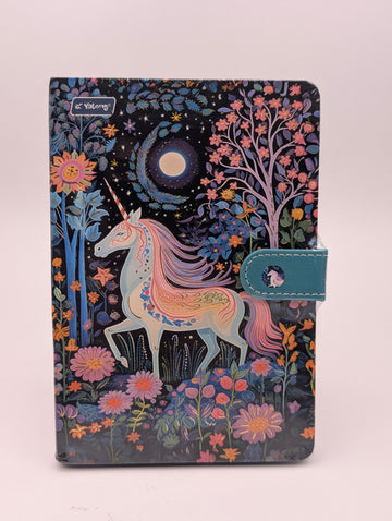 YALONG UNICORN DIARY WITH LOCK STRAP