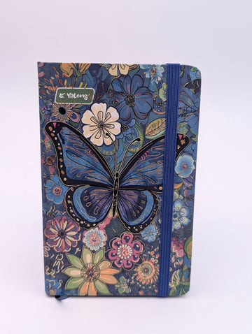 YALONG BUTTERFLY DIARY WITH ELASTIC BAND π¦