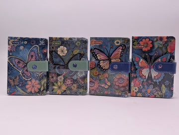 YALONG BUTTERFLY DIARY WITH LOCK STRAP π¦