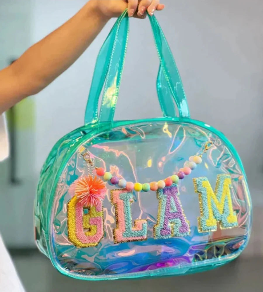 VEST HOLOGRAPHIC TOTE BACKPACKS