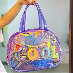 VEST HOLOGRAPHIC TOTE BACKPACKS