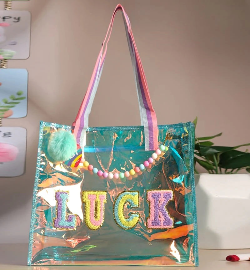 VEST HOLOGRAPHIC DECORATED CHILDREN'S TOTE BAGS