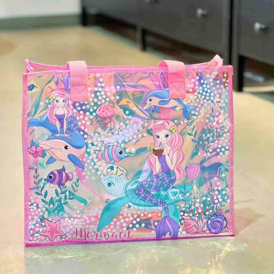VEST HOLOGRAPHIC DECORATED CHILDREN'S TOTE BAGS