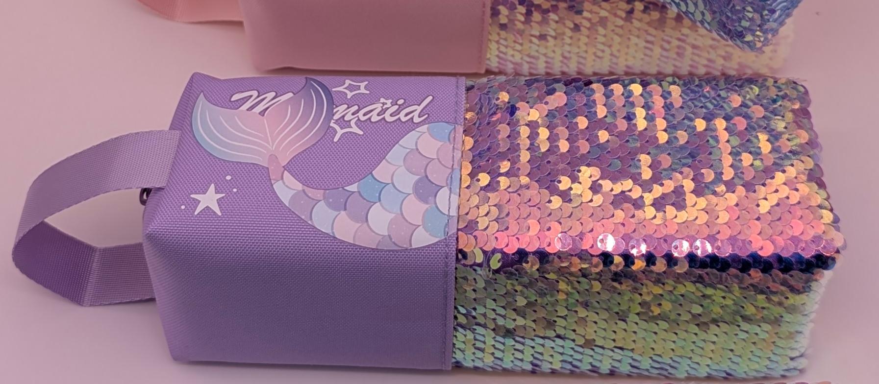 SPARKLE SEQUIN MERMAID PENCIL ORGANIZERS