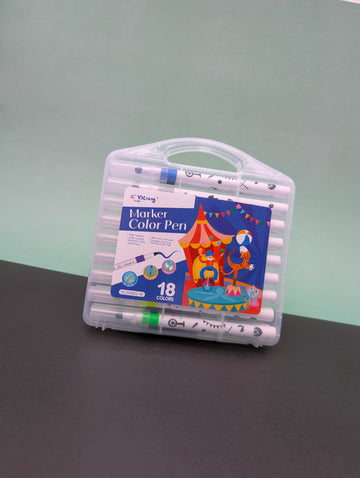 YALONG 18 COLOUR MARKER SET
