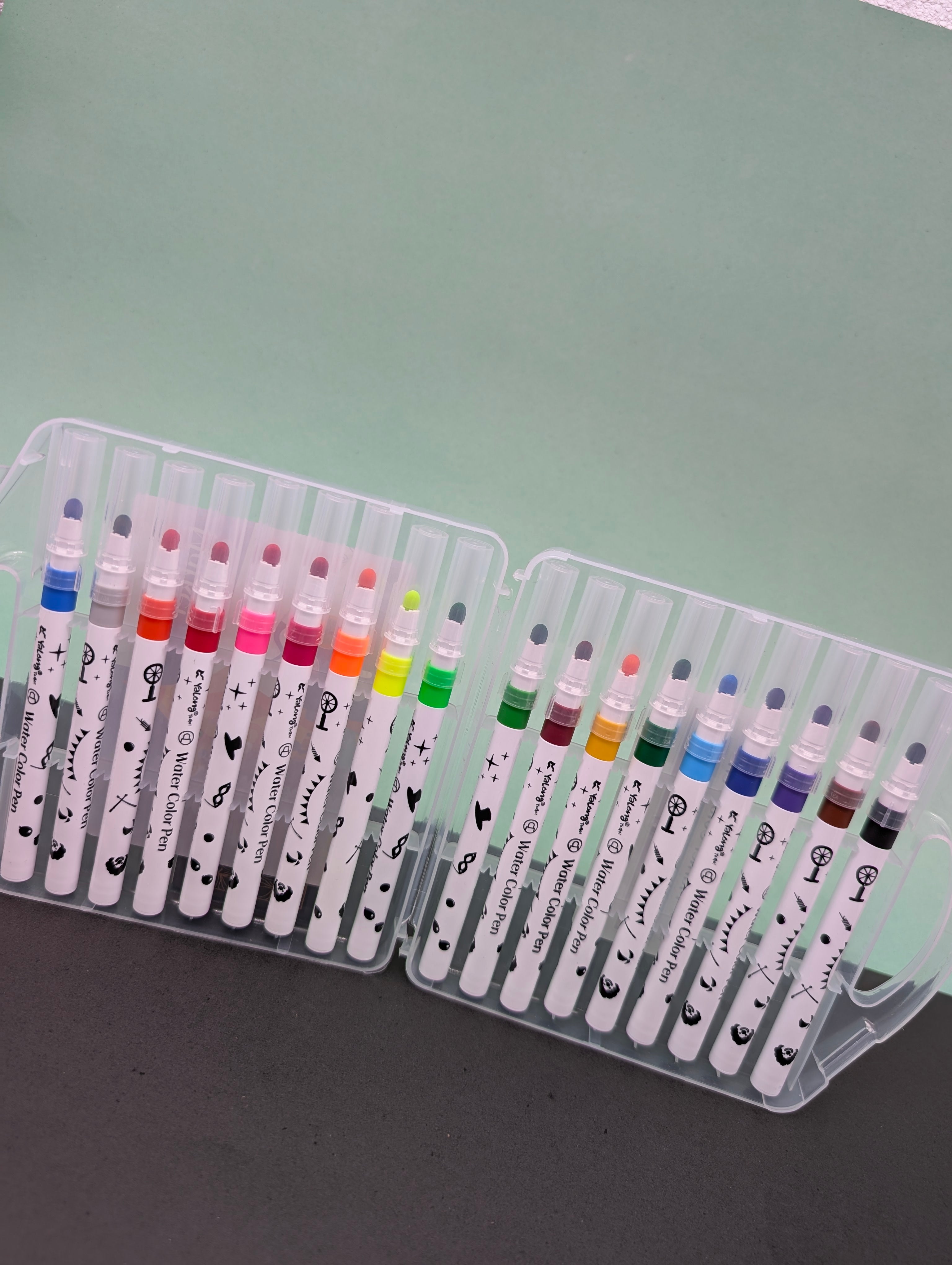 YALONG 18 COLOUR MARKER SET