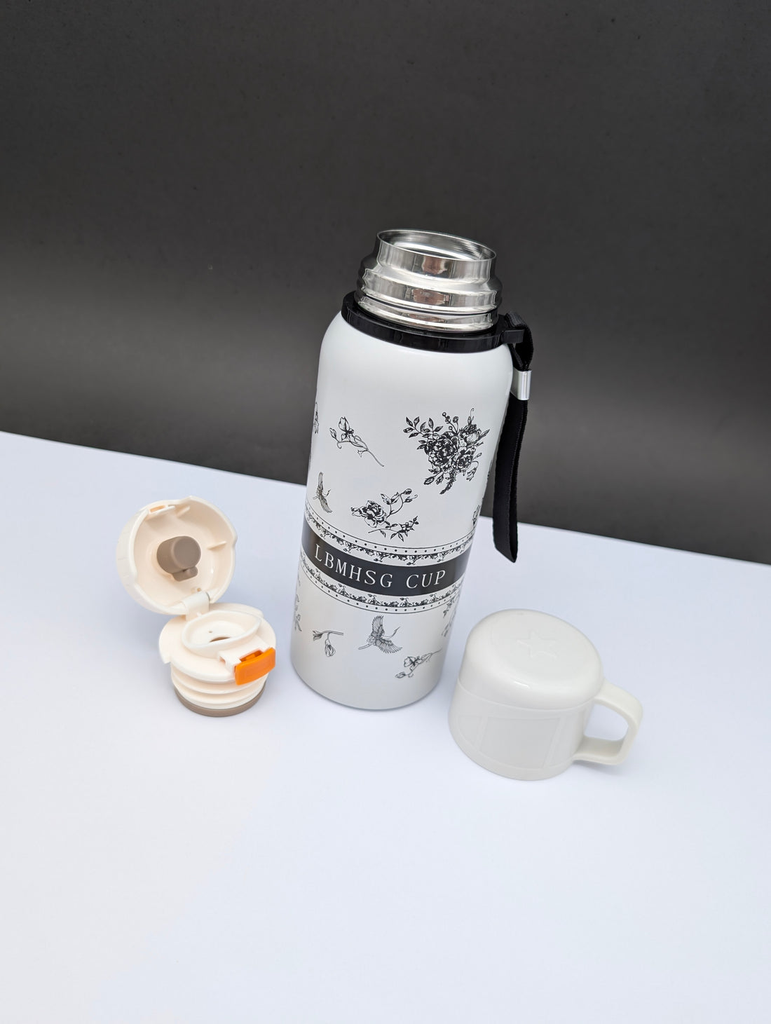 CUP THERMOS WITH ACCESSORIES