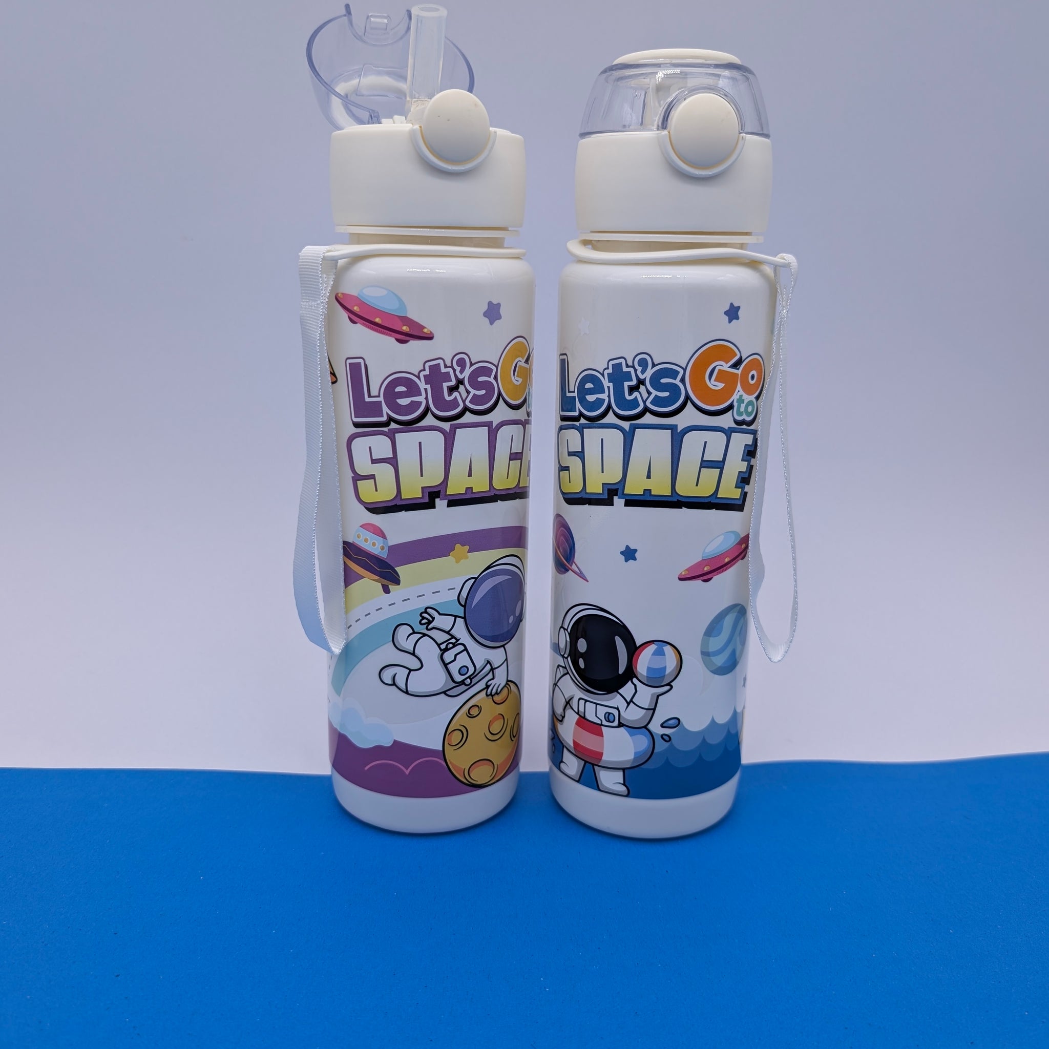 SPACE THEMED SCHOOL WATER BOTTLES