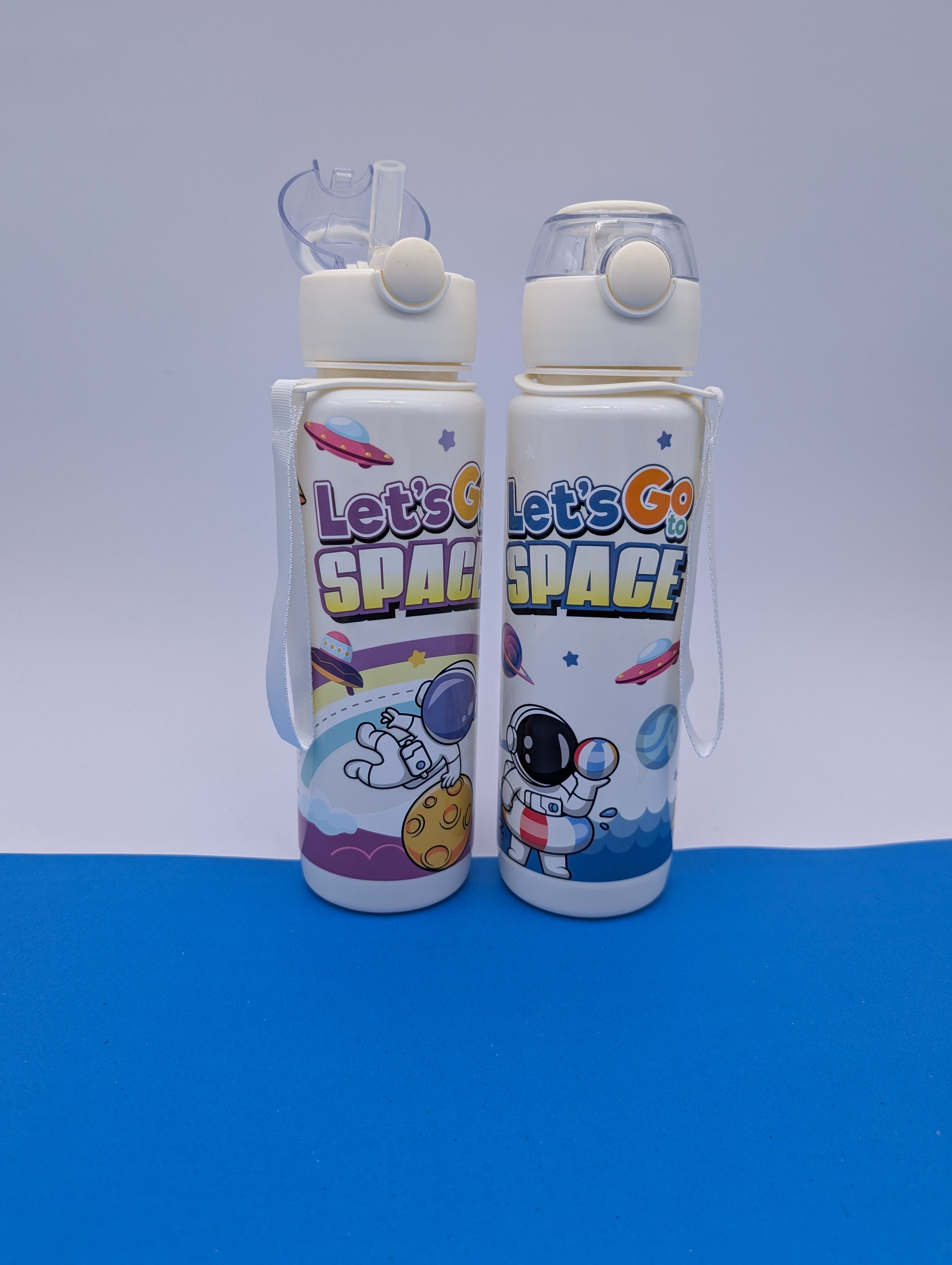 SPACE THEMED SCHOOL WATER BOTTLES