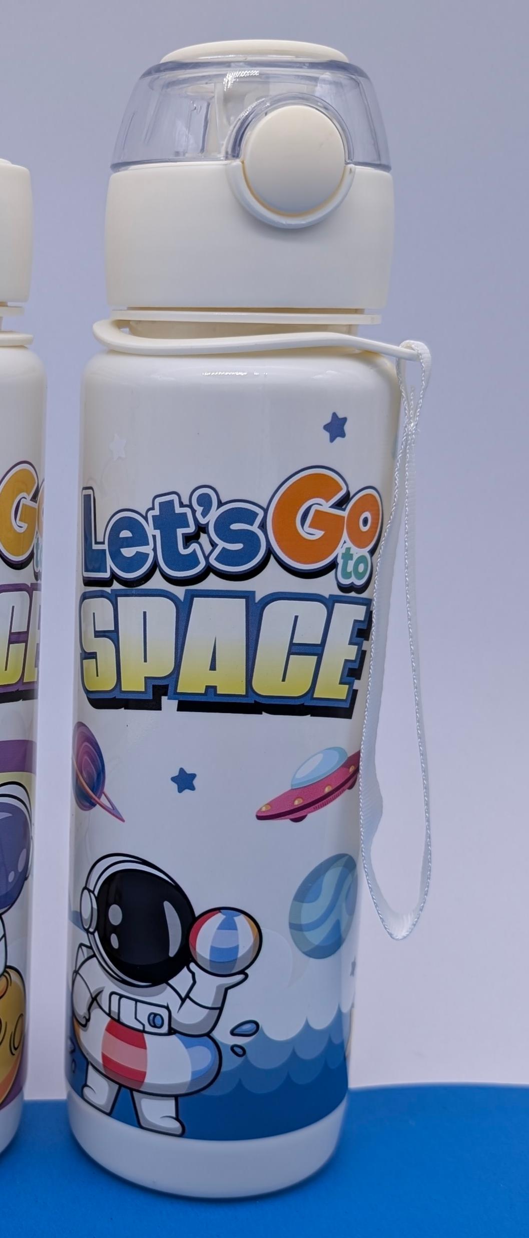 SPACE THEMED SCHOOL WATER BOTTLES