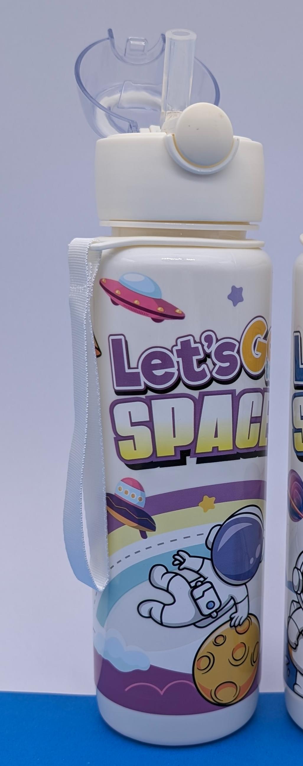 SPACE THEMED SCHOOL WATER BOTTLES