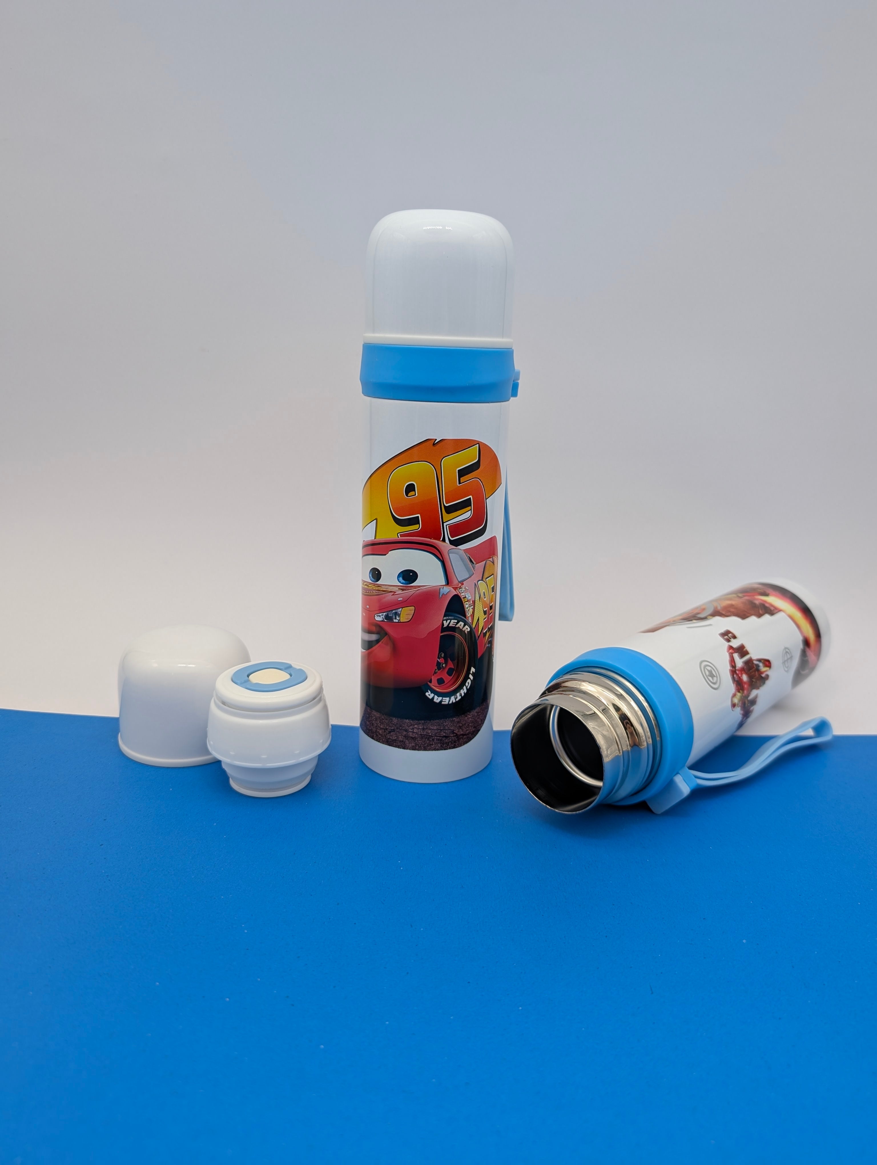 CHARACTER THEMED STAINLESS STEEL THERMOSES