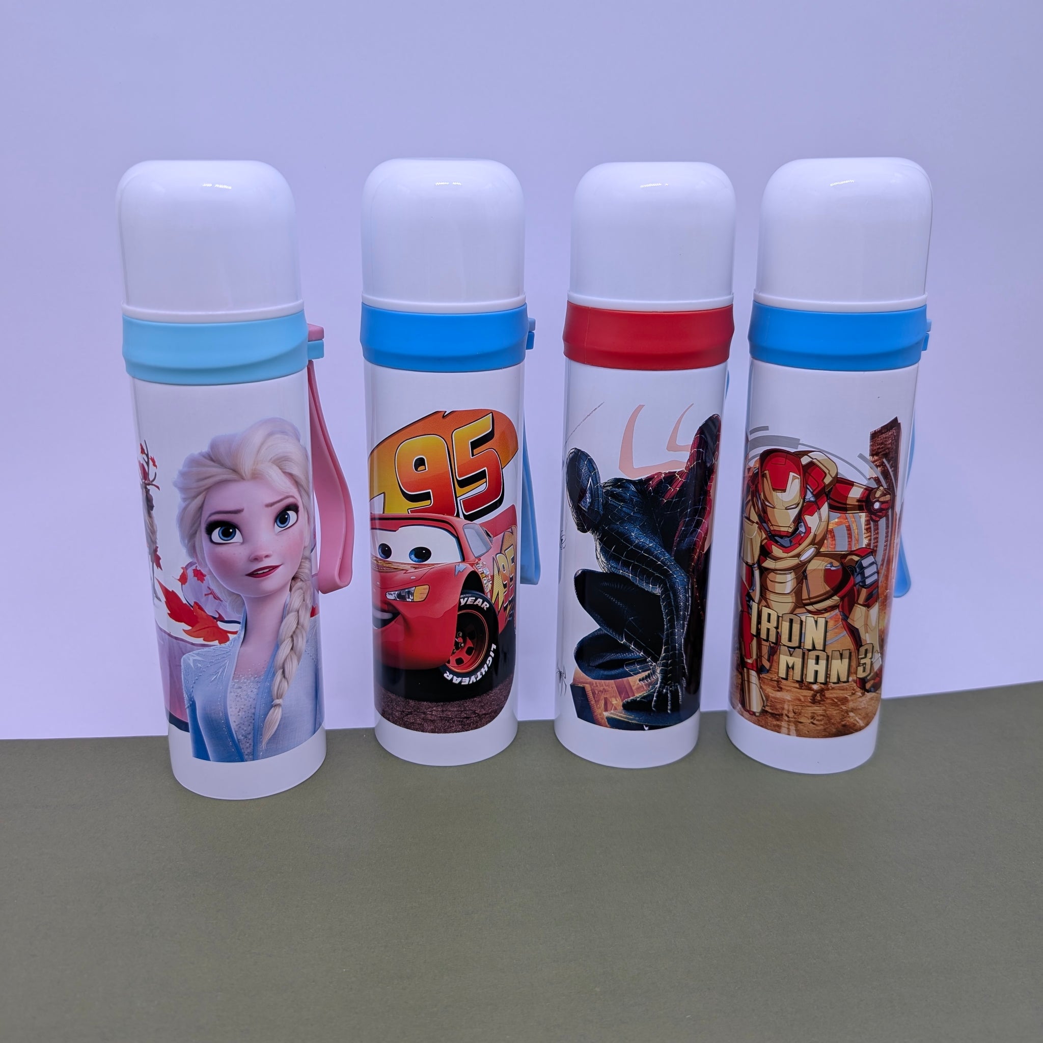 CHARACTER THEMED STAINLESS STEEL THERMOSES