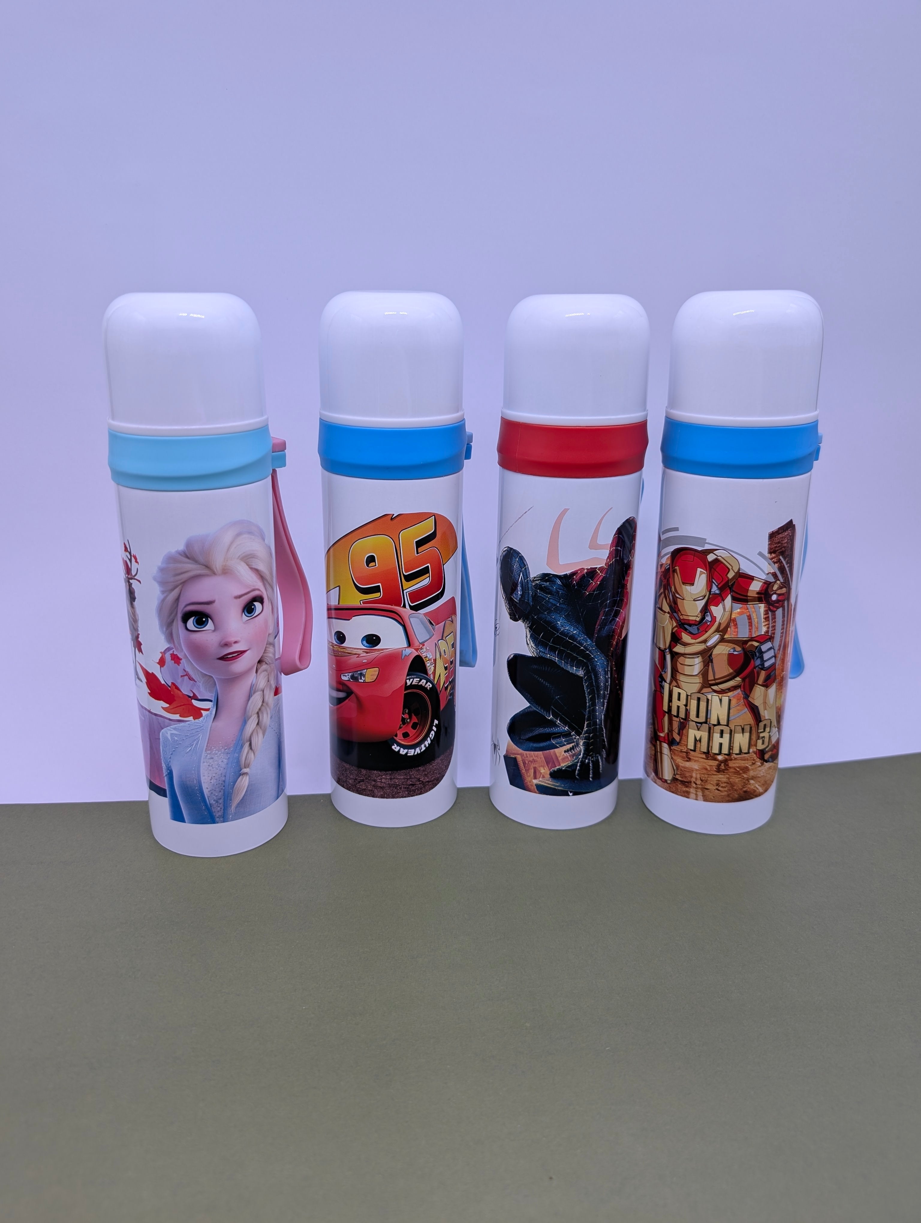 CHARACTER THEMED STAINLESS STEEL THERMOSES
