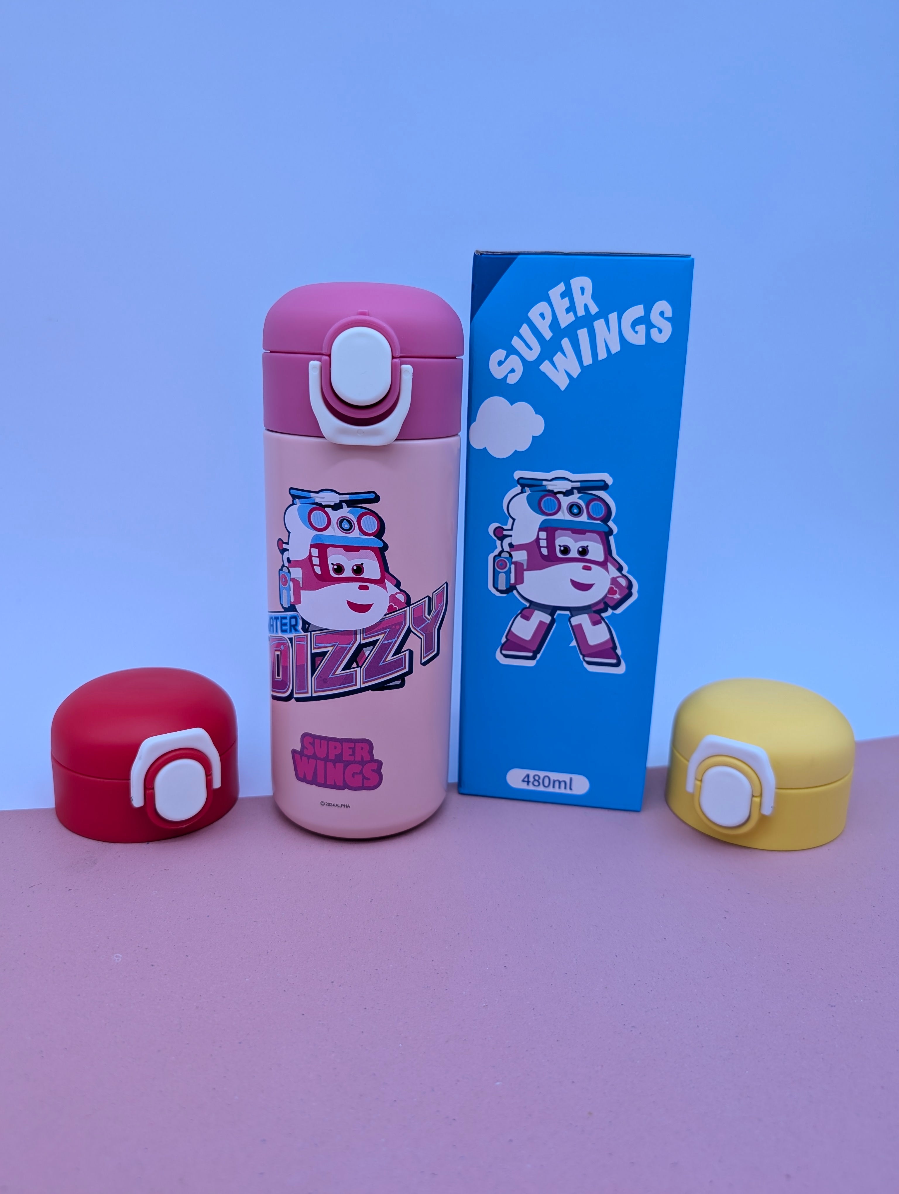 SUPER WINGS CHARACTER THERMOS BOTTLES