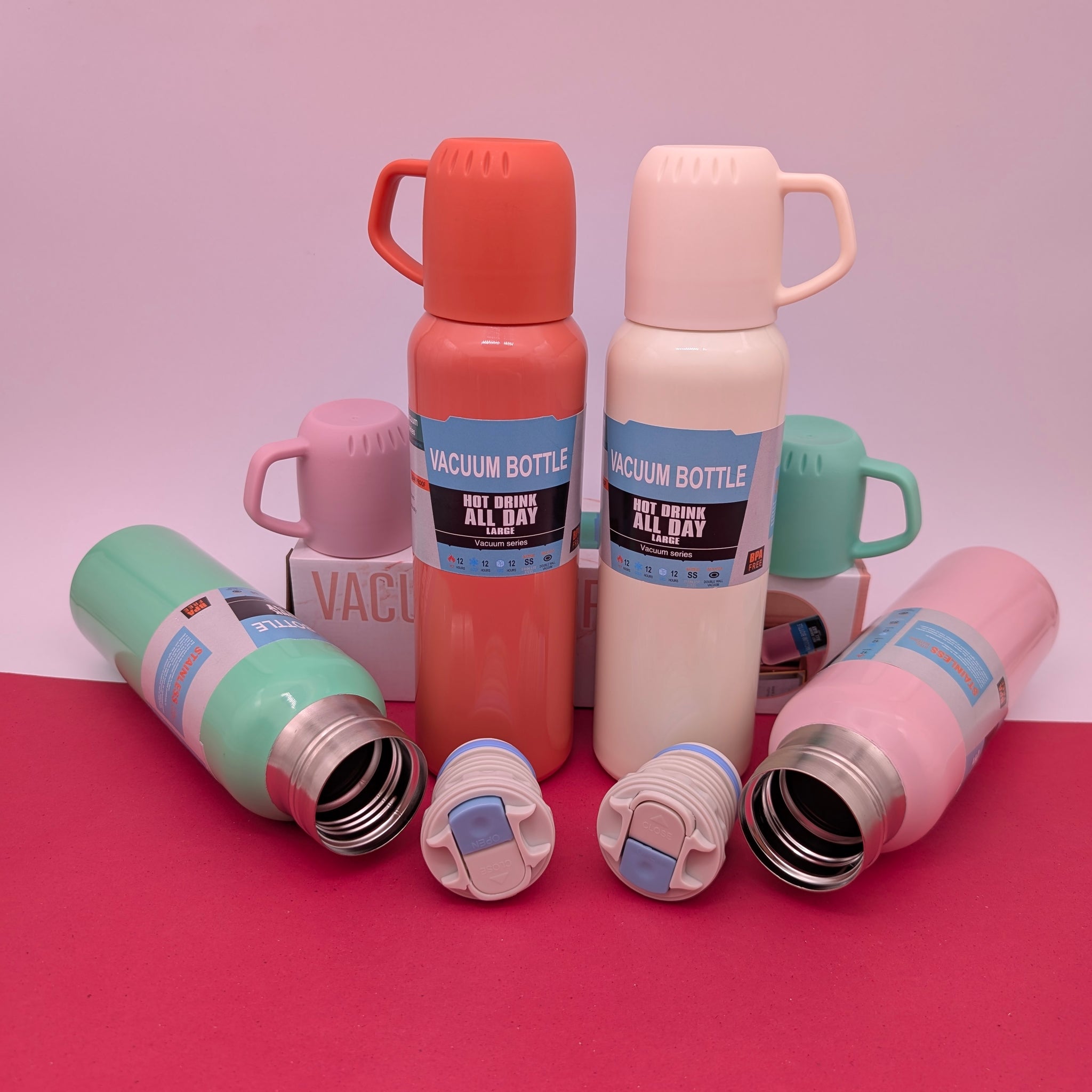 VACUUM BOTTLE HOT&COOL DRINK ALL DAY