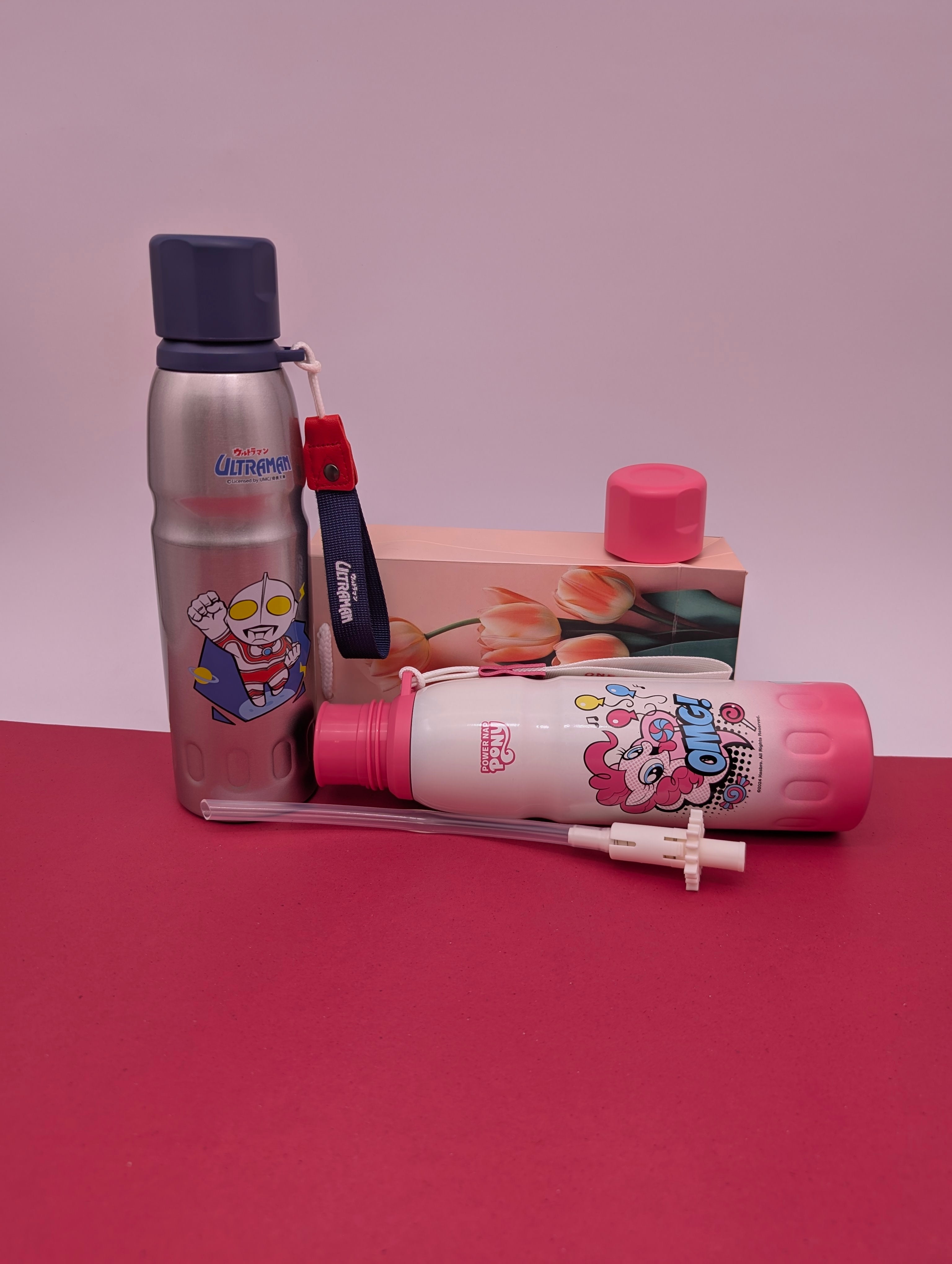 ULTRAMAN & PONY PREMIUM WATER BOTTLE 520ML
