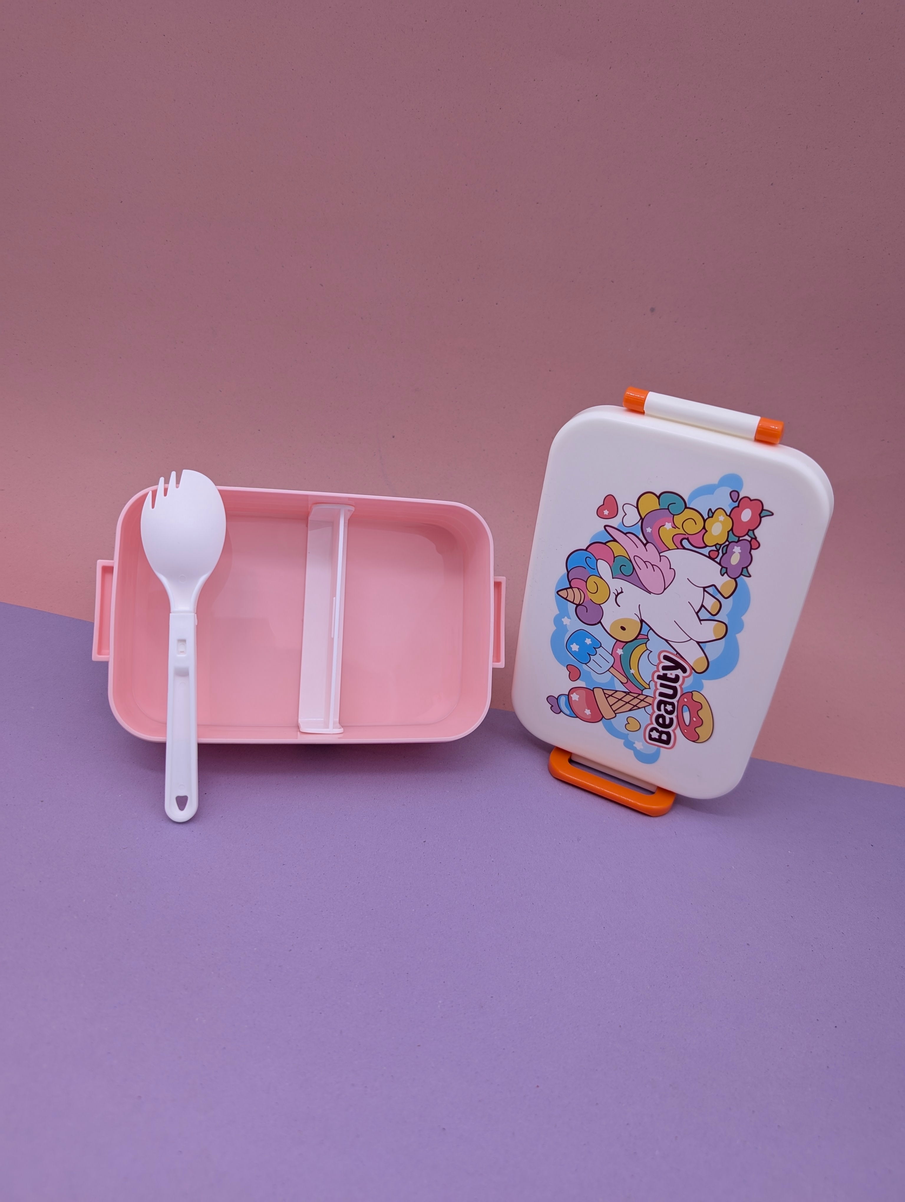 SPACE & UNICORN THEMED LUNCHBOX