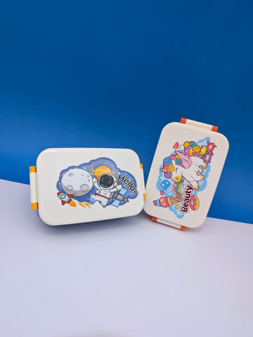 SPACE & UNICORN THEMED LUNCHBOX