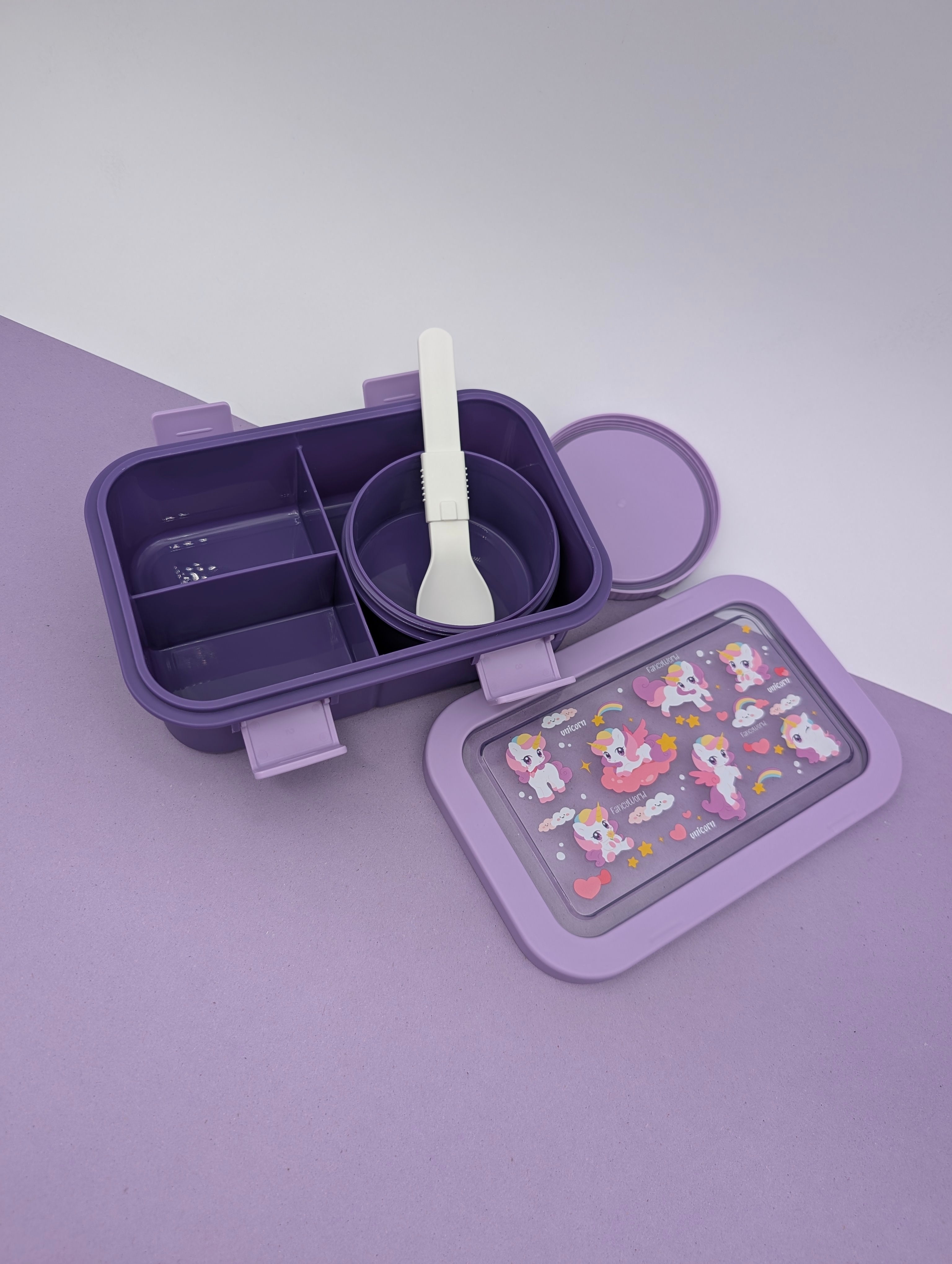 UNICORN/SPACE/CUTE DOLL LUNCH BOXES