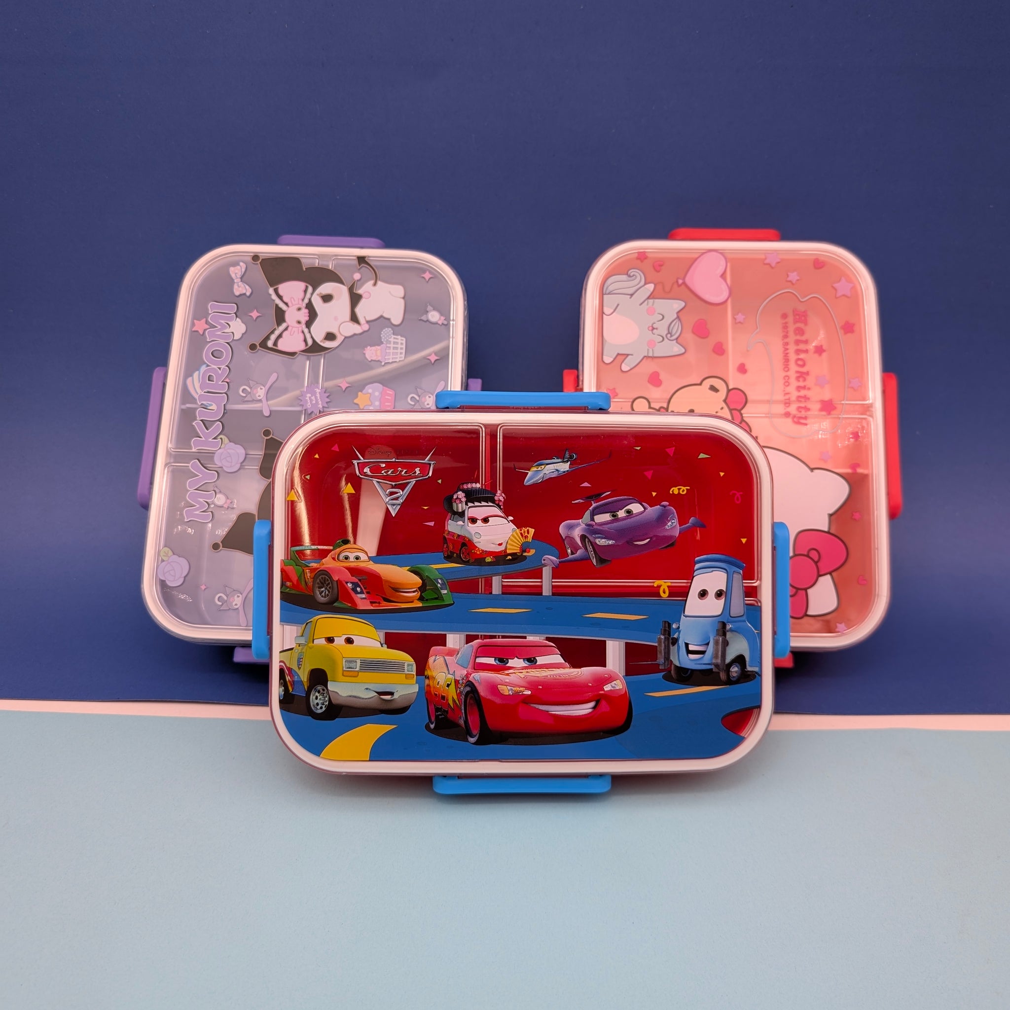 CHARACTER THEMED DIVIDED LUNCHBOXES