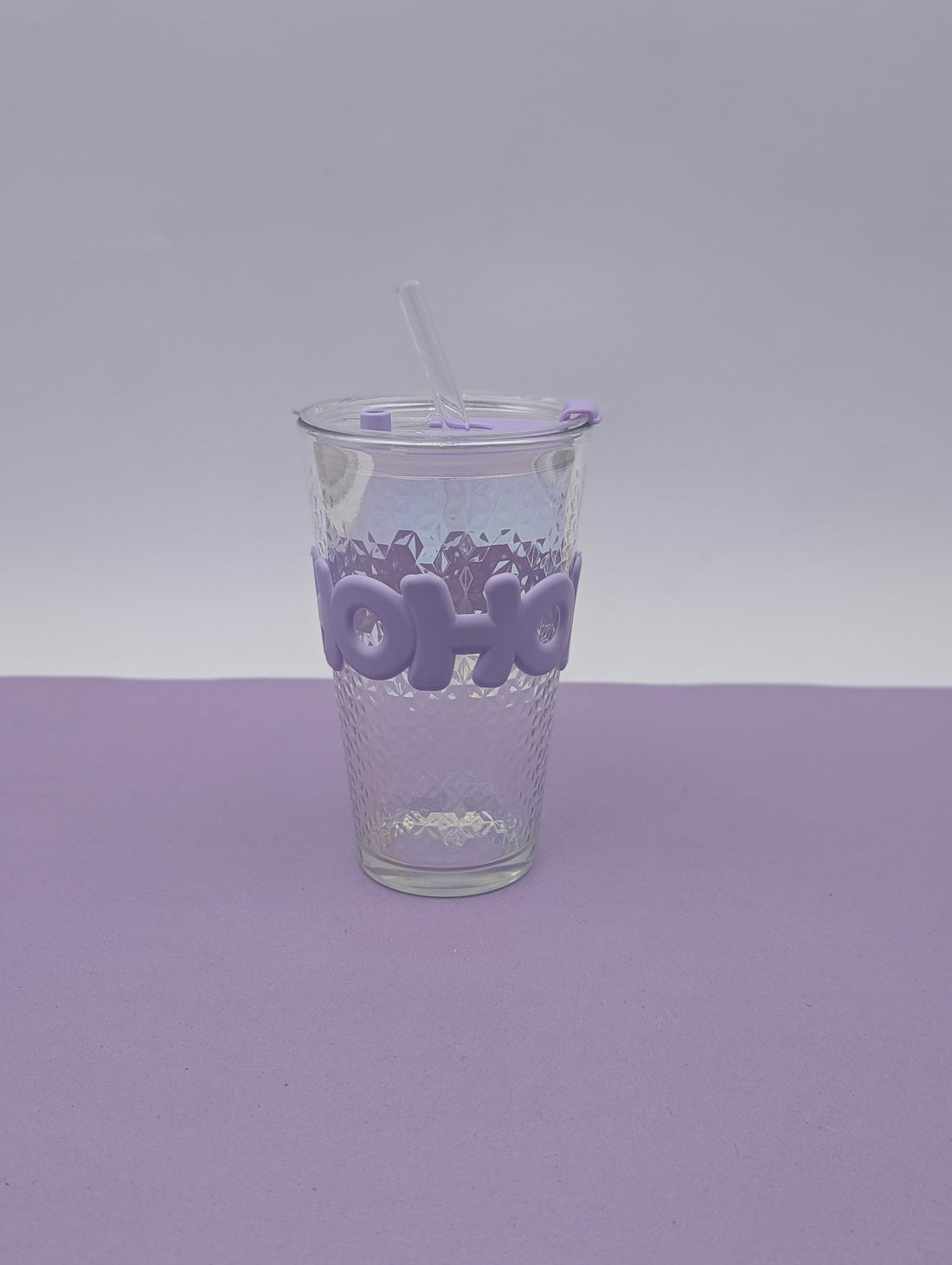 RAINBOW SHADES DOUBLE DRINK GLASS CUP