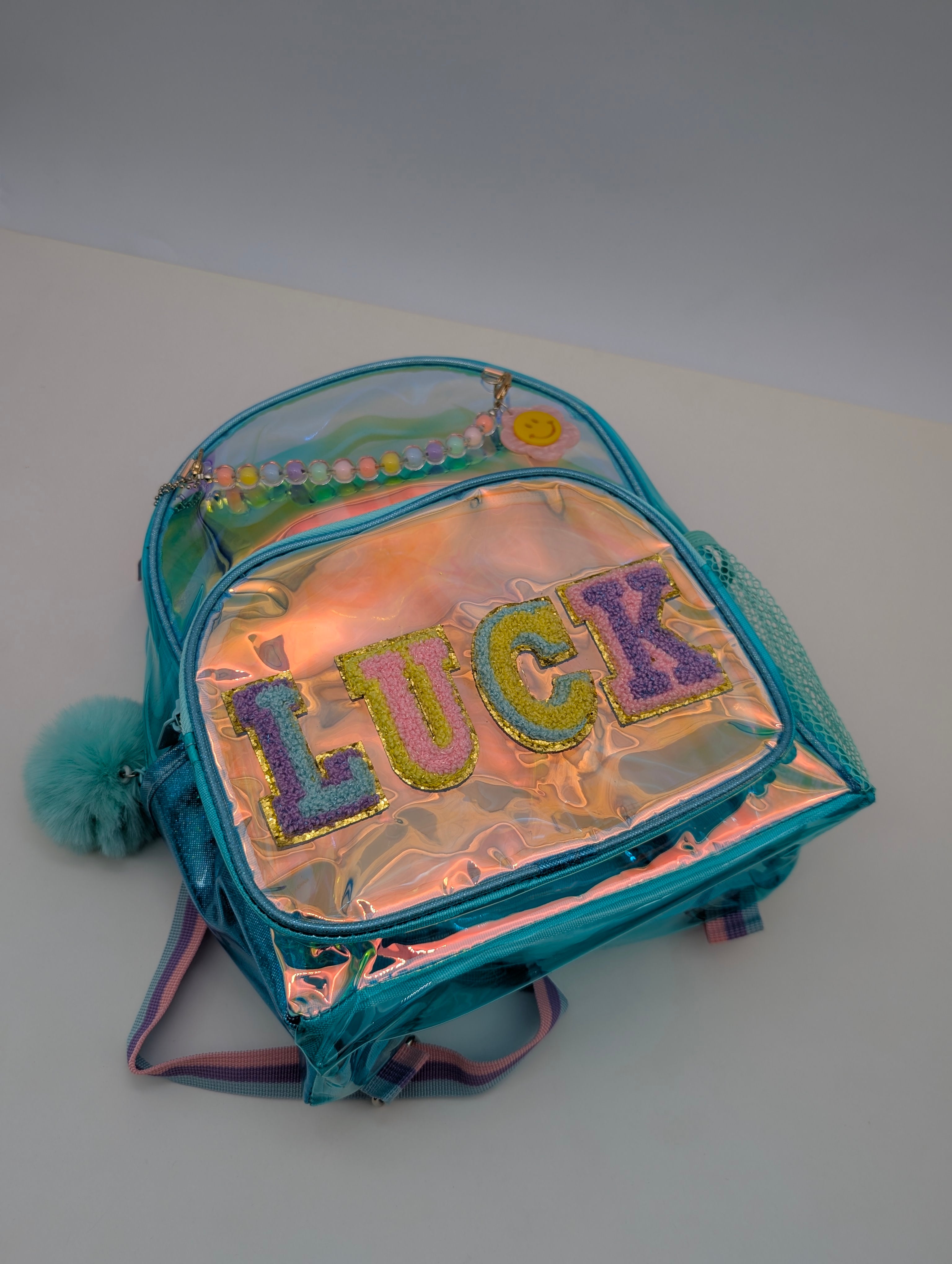 VEST HOLOGRAPHIC BAGS GLAM,COOL,LUCK