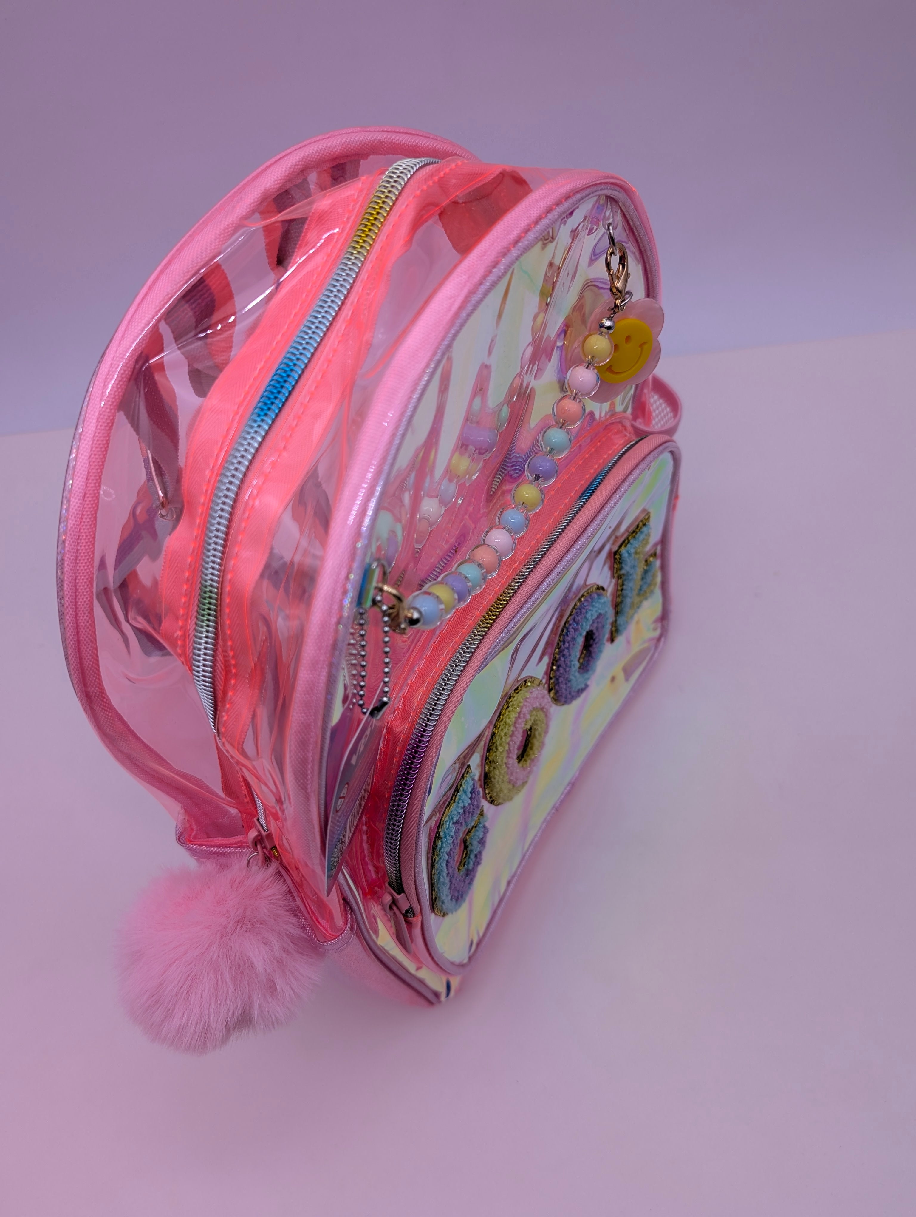 VEST HOLOGRAPHIC BAGS GLAM,COOL,LUCK