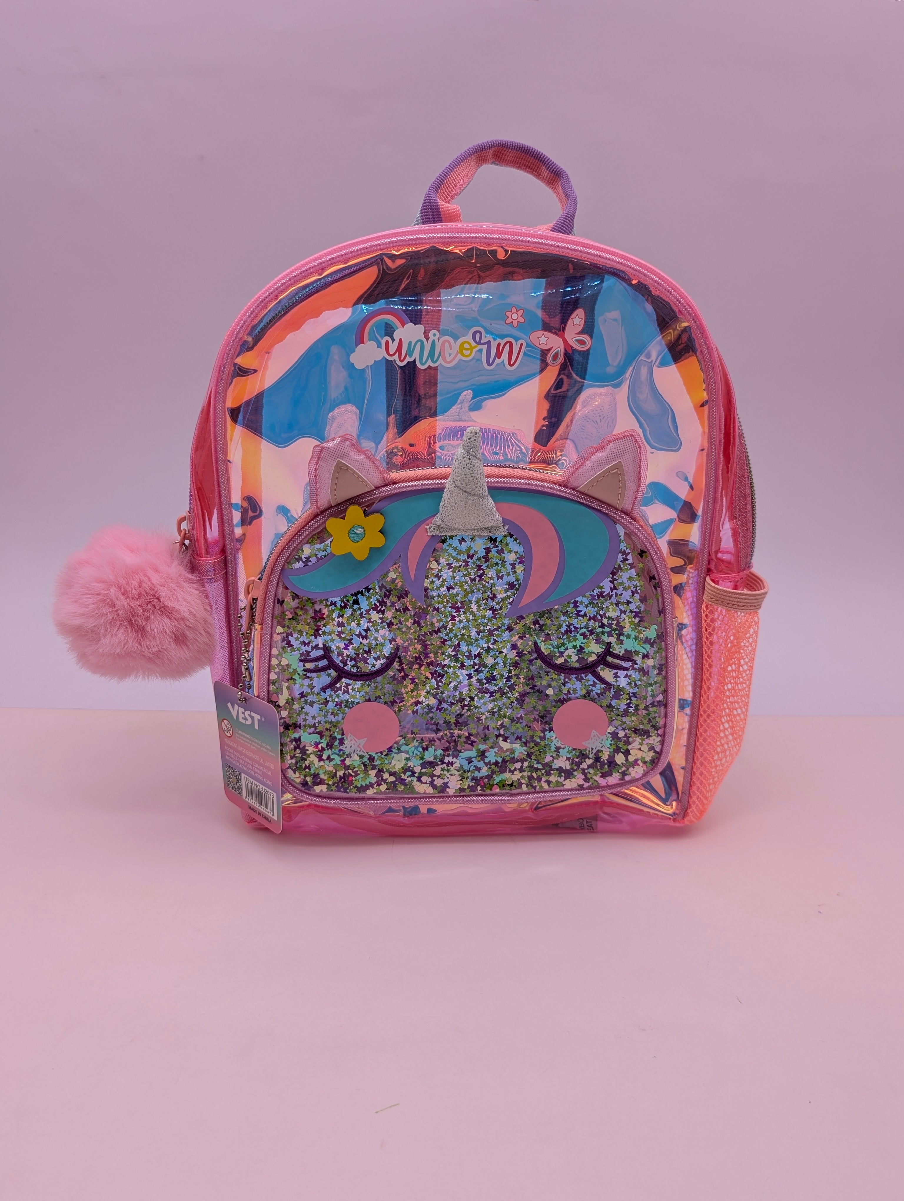 UNICORN & CATS GLITTER & HOLOGRAPHIC BAGS