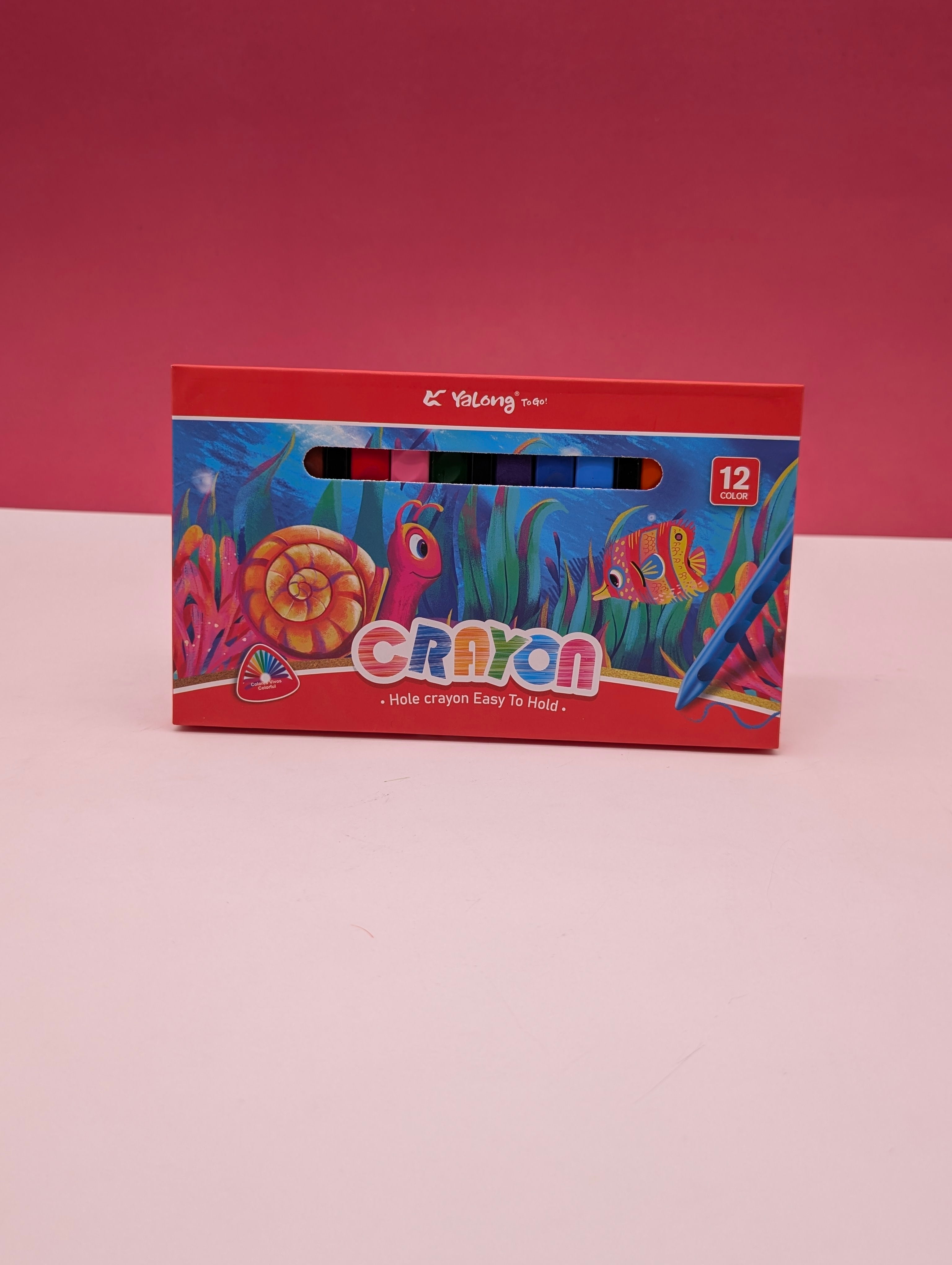 YALONG CRAYON SET 12 COLOUR