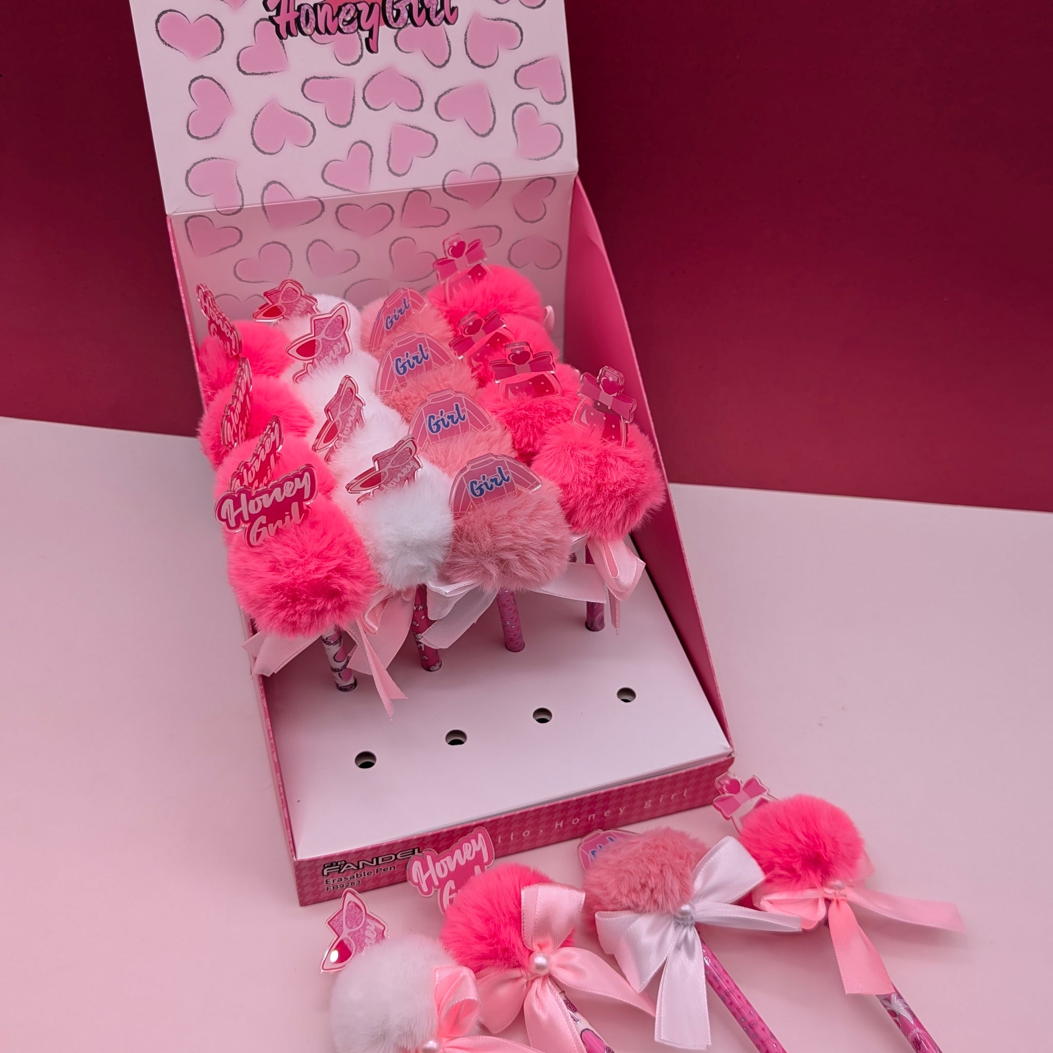 HONEY GIRL FLUFFY ERASABLE PEN