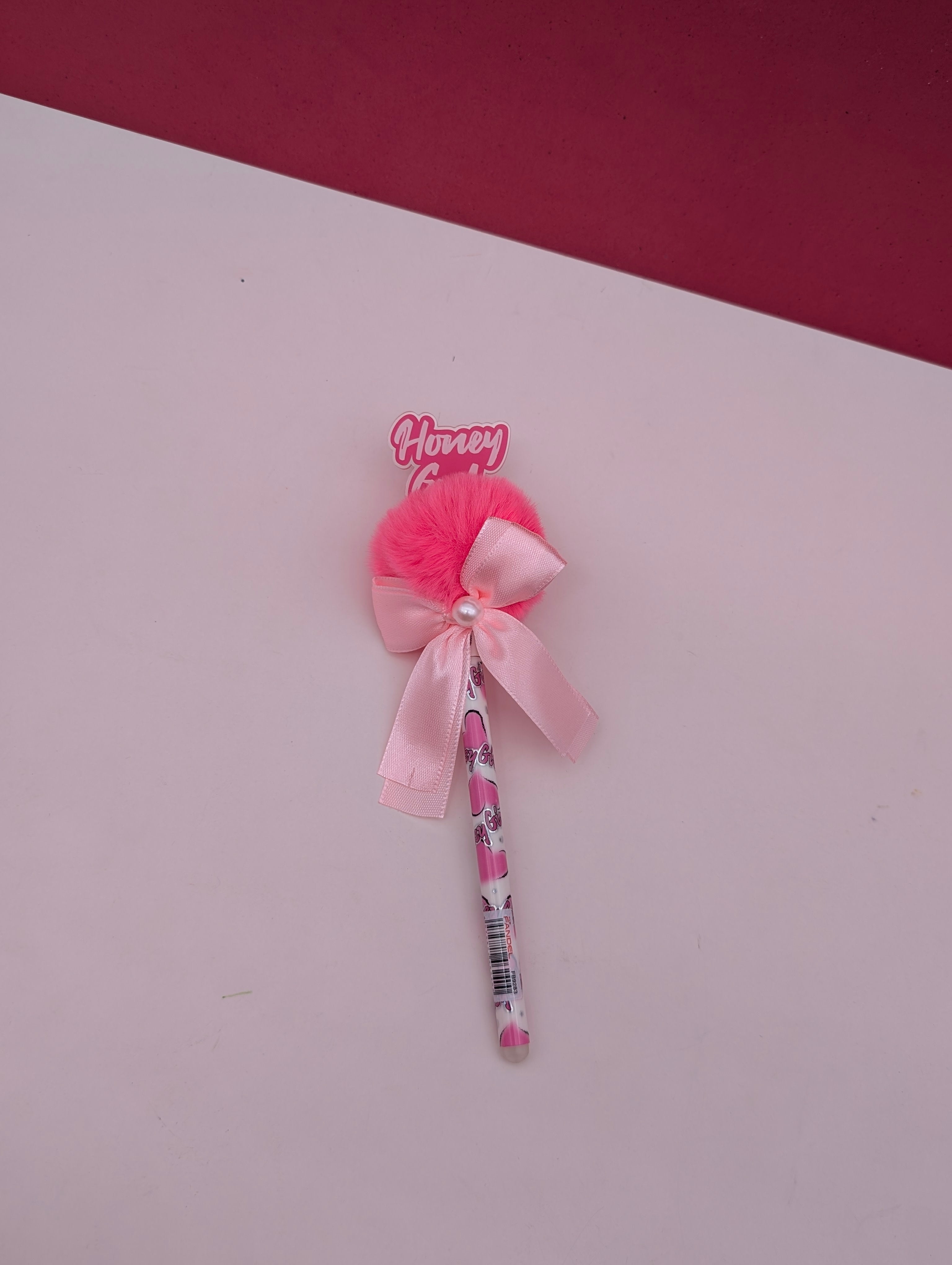 HONEY GIRL FLUFFY ERASABLE PEN