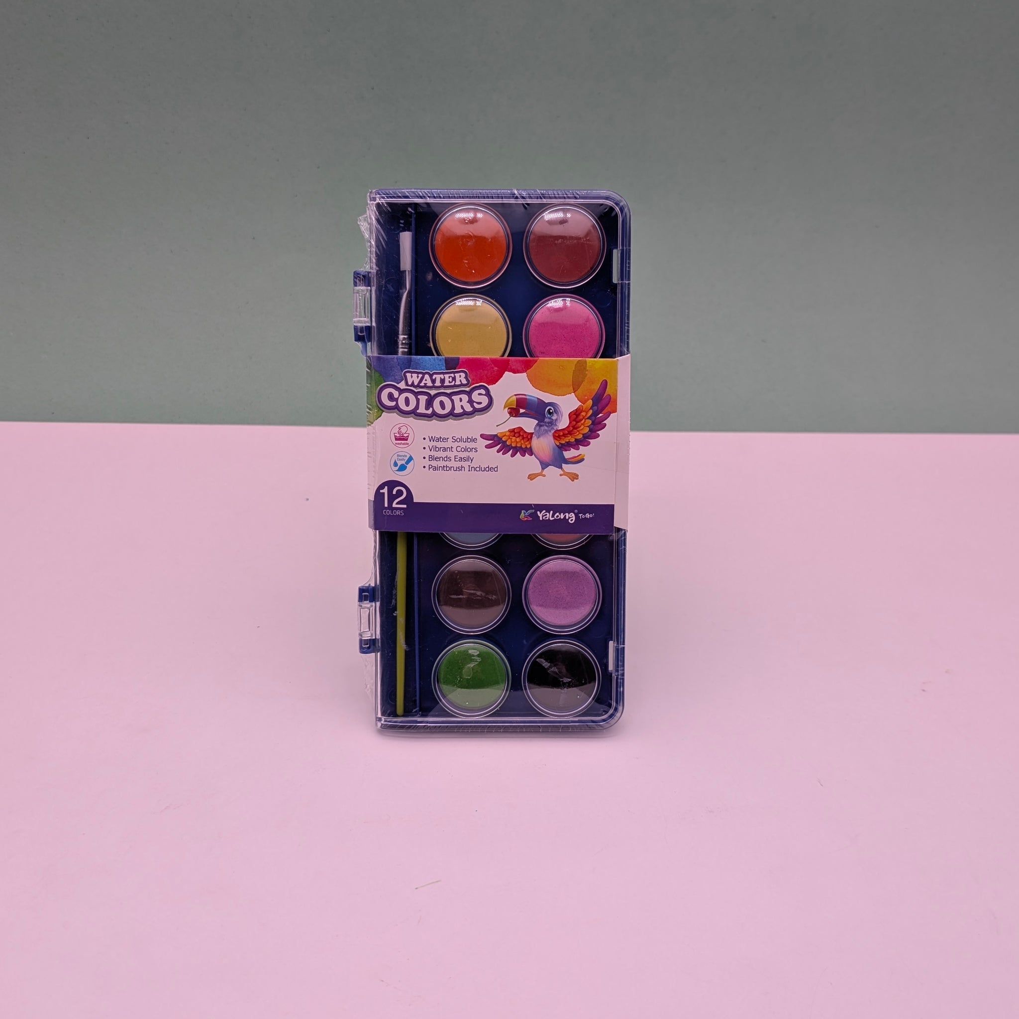 YALONG WATER-COLOUR VIBRANT-COLOUR 12PCS
